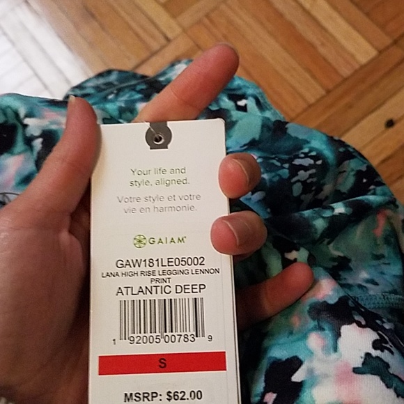 Last chance! Nwt! Gaiam Lana High-Rise Leggings - Picture 6 of 6